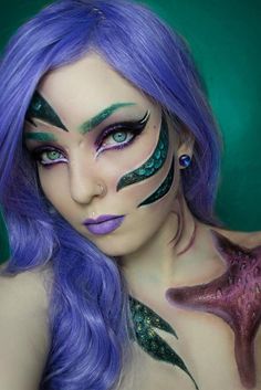 Halloweenský Makeup, Make Up Foundation, Special Fx Makeup, Theatrical Makeup, Queen Makeup, Halloween Makeup Tutorial