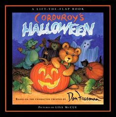 the children's halloween book with teddy bears and pumpkins