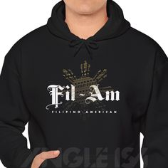 Celebrate your heritage and showcase your pride with our "Fil-Am with Philippine Sun" hooded sweatshirt! This unique hooded sweatshirt features a stylish design that seamlessly blends the Filipino and American cultures. The bold "Fil-Am" black lettering is complemented by the iconic Philippine sun, symbolizing unity, strength, and the vibrant spirit of the Filipino American community. This unisex heavy blend hooded sweatshirt is relaxation itself. Made with a thick blend of cotton and polyester, Pre-shrunk Black Hoodie Sweatshirt, Black Pre-shrunk Hoodie Sweatshirt, Hooded Logo Print Fan Gear Hoodie, Hooded Logo Print Hoodie For Fans, Fan Gear Hoodie With Logo Print, Black Pre-shrunk Band Merch Hoodie, Hooded Logo Print Hoodie For Fan Merchandise, Hooded Hoodie With Logo For Fan Merchandise, Hooded Hoodie With Logo Print For Fans