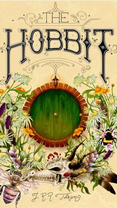 the hobbit by j p frying is shown in this book cover image