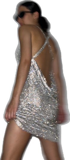 Sparkling Backless Sequin Dress, Backless Sequin Dress For Party, Backless Sparkling Sequin Party Dress, Sparkling Backless Sequin Party Dress, Glamorous Sparkling Sequin Dress For Club, Sparkling Backless Party Dress, Silver Backless Sequin Dress For Party Season, Sparkling Backless Dress For Party Season, Glamorous Shiny Sequin Dress For Club