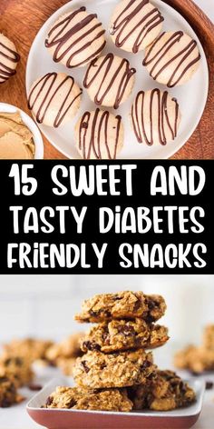 Simple snacks that are delicious. Tasty snack recipes that diabetics can eat. Easy diabetic snacks and recipese! Snacks Diabetics Can Eat, Baking For Diabetics Delicious Recipes, Diabetics Desserts Recipes, Healthy Quick Snacks On The Go, Sweet Snacks For Diabetics, Sugar Free Snack Ideas, Dieabitic Snack, Bedtime Snack For Diabetics, Healthy No Sugar Snacks