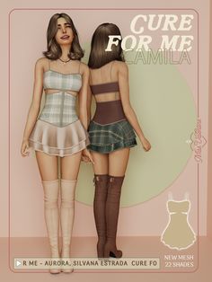 Cure for me 4/8  #Sims4CC #Sims4Clothing #Sims4Fashion #Sims4CAS #Sims4Winter #Sims4Dress