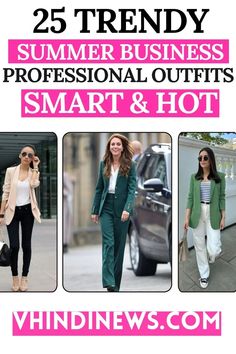 Business Casual Outfits for Women Summer 2024 (Professional Casual Outfits) 144 Company Dinner, Business Professional Outfits