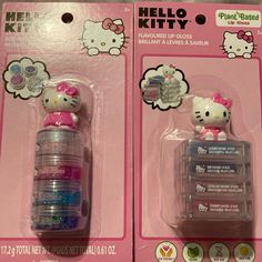 Lip Gloss And Body Glitter 2 Pack Hello Kitty Lip Gloss, Y2k Room Ideas, Cute Breakfast Ideas, Kitty Makeup, Disney Princess Toys, Hello Kitty Toys, Hello Kitty Makeup, Princess Toys, Hello Kitty Accessories