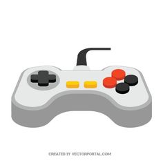 a video game controller is shown in this illustration