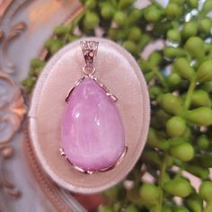 A gorgeous .925 Sterling Silver Kunzite Pendant. ~Kunzite Metaphysical Properties~ ♡ Chakra: Heart ♡ Element: Air ♡ Numerology: 7 ♡ Zodiac Sign: Scorpio, Libra, Taurus, Leo ♡ Brings abundance, emotional healing, joy and love ♡ Enhances meditation and child-parent relationships ♡ Opens the heart to love and recovery from heartbreak ♡ Releases energy blockages and fear ♡ Supports the nervous system Kunzite is lithium aluminum silicate mineral and the most well-known variety of the mineral Spodumen Parent Relationships, Numerology 7, Family Healing, Opening Your Heart, Zodiac Sign Scorpio, Element Air, Silicate Minerals, Libra Taurus, Line Patterns