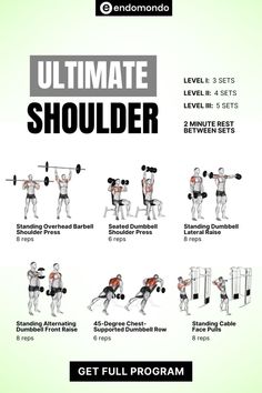 the ultimate guide to using dumbbells for your chest and back muscles is shown in this