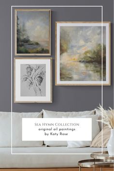 the sea hyann collection is an original oil painting inspired by your favorite artist