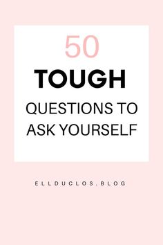 50 Questions to Answer to Find Your Best Self - Personal Growth How To Fix Yourself, How To Be Your Best Self, How To Be Yourself, Passion In Life, Finding Yourself Quotes, Questions To Answer, 50 Questions, Find Your Passion, Questions To Ask Yourself