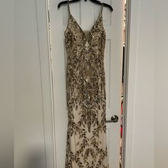 Great Condition Only Worn Once Size 6 Gold Sleeveless Dress. Perfect For Special Occasions Mac Duggal Dresses, Mac Duggal, Sleeveless Dress, Special Occasion, Prom Dresses, Mac, Prom, Size 6, Womens Dresses