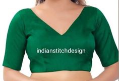 Green Silk V Neck Blouse With Elbow sleeves, Indian Blouse, Saree Top-Saree  Blouse,Daily Wear Blouse, Women Blouse... Fabric-- Silk Elbow sleeves blouse V neck  blouse Cotton Lining Blouse Back hook blouse Not Padded Blouse Festive Green V-neck Blouse Piece, Green V-neck Blouse With Pallu, Elegant Semi-stitched V-neck Top, Elegant Green Saree With Padded Blouse, Elegant Short Sleeve Blouse For Diwali, Festive Green V-neck Blouse, Green V-neck Festival Blouse, Elegant Green Top With Self Design, Traditional Green V-neck Saree