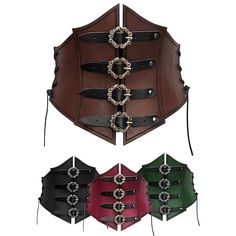 Season:All Seasons; Look After Me:Washable; Gender:Women's; What's in the box:Corset; Types:Armor,Corset,Chest Guard; Holiday:Halloween,Masquerade; Style:Steampunk,19th Century,Renaissance,Medieval; Occasion:Stage,Performance,LARP; Material:PU Leather; Age Group:Adults'; Characters:Viking,Shieldmaiden; Cosplay Works:Valhalla; Listing Date:04/01/2024 Belt Display, Style Steampunk, Halloween Masquerade, Wide Leather Belt, Corset Belt, Underbust Corset, Leather Corset, Black Corset, Wide Belt