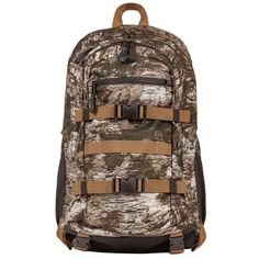 Huntworth Men's Lodi Lightweight Day Pack Backpack Camouflage Outdoor Backpack, Hunting Packs, Pocket Storage, Tricot Fabric, Lightweight Backpack, Tractor Supplies, Wet Weather, Backpacking Packing, Rain Cover