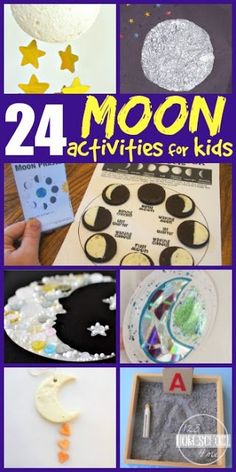 24 moon activities and crafts for kids