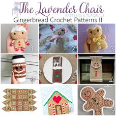 the lavender chair gingerbread crochet patterns