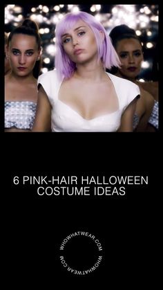 Purple Wig Halloween Costumes, Halloween Costume Ideas With Pink Hair, Costume Ideas With Pink Hair, Wig Halloween Costumes Women, Halloween Costumes With Wigs Women, Costume Ideas Pink Hair, Costumes With Wigs Halloween, Costumes For Pink Hair, Halloween Pink Hair Costume