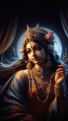 Krishna Bhakti, Rama Krishna, Illustration Photography, D&d Dungeons And Dragons, Goddess Art, Draw On Photos, Viral Video, Freelancing Jobs, Graphic Design Illustration