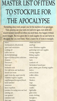 Apocalypse Packing List, Zombie Apocalypse Planning, Zombie Apocalypse Food Storage, Food Survival Prep, Heat Sources Emergency, Survival Must Haves, Surviving Zombie Apocalypse, End Of The World Prepping, Zombie Apocalypse Supplies