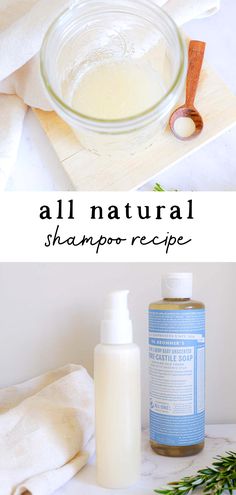 Using natural ingredients like castile soap and essential oils to make your own shampoo is a great way to nourish your hair and scalp. Natural shampoo with Castile soap takes less than 5 minutes to make and costs less than store-bought alternatives. Diy Shampoo Curly Hair, Castile Shampoo Recipe, Diy Natural Shampoo, Castile Soap Shampoo Recipe, Diy Shampoo Recipe Without Castile Soap, Homemade Shampoo Recipes Without Castile Soap, Homemade All Natural Shampoo, Diy Castile Soap Shampoo, Homemade Shampoo With Castile Soap