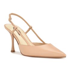 Peni Slingback Pumps - Nine West Types Of Heels, Pink Pumps, Slingbacks, Slingback Heel, Pump Dress, Latest Shoes, Slingback Pump, Perfect Shoes, Strap Heels