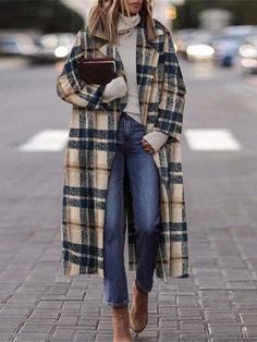 Print Outerwear, Autumn Wardrobe, Wardrobe Update, Autumn Days, Plaid Coat