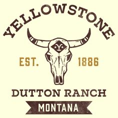 Get ready to head back to the West to watch the Dutton Family endure the dangerous and complicated ordeals of 19th-century Montana ranching life in this officially licensed Yellowstone Est. 1886 Dutton Ranch Montana Men's Graphic T-Shirt! This unique design features a cattle skull with the "Y" symbol on its forehead and the words: "Yellowstone Est. 1886 Dutton Ranch Montana" printed across the front. Show your love for Yellowstone with this apparel today! Yellowstone Aesthetic, Ranching Life, Dutton Family, Ranch Montana, Cattle Skull, Yellowstone Series, Show Cattle