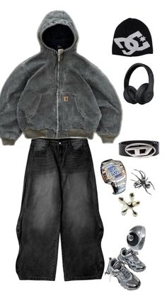 Baggy Outfit Ideas, Street Style Outfits Casual, Geeky Clothes, Silly Clothes, Streetwear Mode, Outfit Inspo Casual