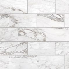 white marble tiles with grey veining