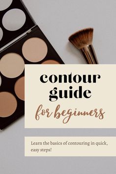 Foundation And Contouring Step By Step, Quick And Easy Contouring, Powder Contouring Tutorial Step By Step, How To Contour Your Face With Powder, Easy Contouring For Beginners Video, Easy Face Contouring Step By Step, Contour Pallet For Beginners