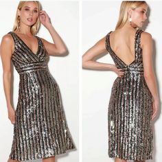 Lulus's Nwt Light In The Night Sequin Dress Multicolor Size L Navy Short Dress, Long Black Maxi Dress, Long Knitted Dress, Corset Style Tops, Maxi Bridesmaid Dresses, Business Casual Dresses, Tiered Midi Dress, Black Sequin Dress, Sleeveless Floral Dress