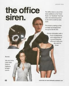 2024 Fits, Siren Core, Promo Flyer, Corporate Chic, Image Swag, Office Job, Devil Wears Prada, Office Siren