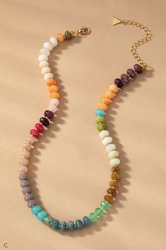 Add as splash of color with our new natural agate beads necklaces available in four colors! size: 16" + 3" EXTENDER Chunky Beaded Necklace, Beaded Necklace Outfit, Hunter Bell, Custom Trucker Hats, Beauty Necklace, Bead Necklaces, Wedge Boots, Agate Beads, Color Combo