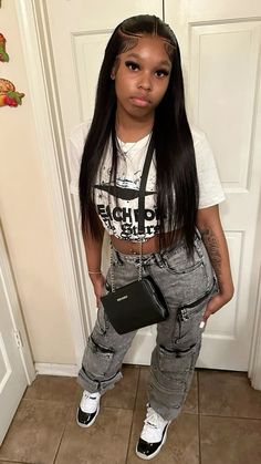 Birthday Outfits Black Girls Teens, Gratitude 11s Outfit Women, Gratitude 11s Outfit Black Women, Black And White 11s Outfit, Fly Outfit School, Gratitude 11s Outfit, Bape Outfit Black Women, New Balance Outfit Black Women, Grad Bash Outfit Ideas