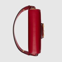 Description Introduced for Cruise 2020, the Gucci 1955 Horsebit bag is recreated from an archival design. With the same lines and forms first introduced over six decades ago, the accessory unifies the original details with a modern spirit, highlighting the Horsebit. Part of Gucci’s genetic code, the double ring and bar design has been established as one of the most distinctive elements among the House symbols borrowed from the equestrian world. Presented on a small flap shoulder bag, the hardware is paired with textured white leather and completed with a special mechanism that adjusts the length of the shoulder strap so it can be carried on one shoulder or cross body. Size: 9.8″W x 7″H x 3.1″D / W25cm x H18cm x D8cm 100% genuine materials, matching the quality of the Gucci product (importe Gucci 1955 Horsebit Bag, Genetic Code, Gucci Horsebit, Monogram Handbag, Flap Shoulder Bag, Button Covers, Double Ring, Small Pouches, Mini Handbags