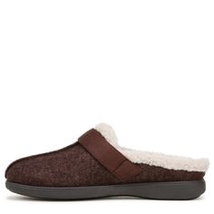 A moment for the mules! Cozy up to these slip-ons with a fuzzy collar and decorative buckle. Brown Slip-on Mules With Cushioned Footbed, Comfortable Non-slip Brown Slip-ons, Brown Slip-on Clogs With Textured Footbed, Comfortable Brown Slip-ons With Removable Insole, Brown Mules With Removable Insole, Medium Width, Trending Flats, Mule Flats, Mary Jane Ballet Flats, Round Toe Heels