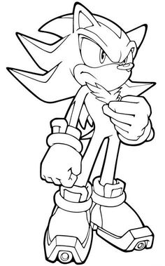 sonic the hedge coloring pages for kids to print out and color on with their favorite characters