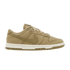 Check out the Wmns Dunk Low Premium 'Neutral Olive' on GOAT Wmns Dunk Low, Pale Green, Womens Shoes Sneakers, Olive Green, Nike Women, Leather Upper, Comfort Fit