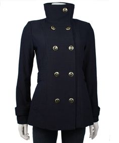 Elevate your winter style with the Jessica Simpson Double Breasted Military Style Pea Coat. This timeless piece fuses fashion and function, featuring a classic double-breasted front and military-inspired details for a sophisticated edge. The tailored fit complements your figure, and the high-quality materials ensure warmth and durability. Whether you're strolling downtown or heading to the office, this pea coat adds a touch of elegance and warmth to your winter wardrobe. Melie Bianco, Big Buddha, Double Breasted Coat, Military Inspired, Military Style, Pea Coat, Winter Style, Military Fashion, Winter Wardrobe