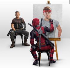 Deadpool 2 Deadpool Painting, Josh Brolin, Goonies, 웃긴 사진