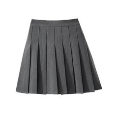 Lasaky - High-Waisted Pleated Skirt in Black and Gray, Ideal for School with Anti-Slip Design Grey School Skirt, Gray Pleated Skirt, Grey Pleated Skirt, Plain Skirt, Floral Print Midi Skirt, School Skirt, Clothing Shopping, Grey Skirt, High Waisted Pleated Skirt