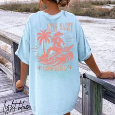 Coastal Cowgirl Beach Shirt Coconut Girl Clothes Trendy Summer Tee Surf Tee Oversized Graphic Ts Mermaidcore Ocean Insipred Style Surf Top by WhiteOakDesignsUS on Etsy Coconut Girl Clothes, Coastal Cowgirl Beach, Cowgirl Beach, Vsco Outfits, Style Surf, Surf Tee, Clothes Trendy, Coconut Girl, Coastal Cowgirl