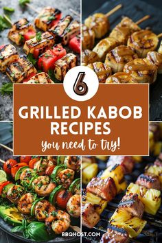 grilled kabob recipes you need to try in the summer bbq or grill