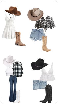 Rodeo Outfits For Women, Cowboy Outfits For Women, Mode Country, Cowgirl Halloween Costume, Country Concert Outfit Ideas, Country Outfits Women, Most Pinned, Country Concert Outfits, Outfit Hacks