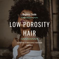 "Ebook easy to read and understand about \"How to care for low porosity hair \" for Beginners. In this ebook, you will find techniques, tips, and practical things you need to do to moisturize your low porosity hair.   Low porosity hair is very dry, brittle, tangle and hard if you do not know the right way to care for it. Low porosity is a type of porosity where the cuticles are very closed. It means, nothing gets in or out easily. So you need to find ways to help those cuticles open up and moist Care For Low Porosity Hair, Hair For Beginners, Low Porosity Natural Hair, Grow Natural Hair Faster, Herbs For Hair Growth, Low Porosity Hair, Hair Steamers, Low Porosity, Hair Milk