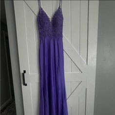 From A Little Boutique Color Purple, Open Back, Prom Dresses, Size 4, Prom, Boutique, Womens Dresses, Purple, Dresses