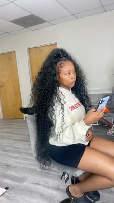 Black Girls Hairstyles Weave, Claw Clip Hairstyles, Weave Ponytail Hairstyles, Sleek Ponytail Hairstyles, Sew In Hairstyles, Birthday Hairstyles, 11th Grade, Black Ponytail Hairstyles