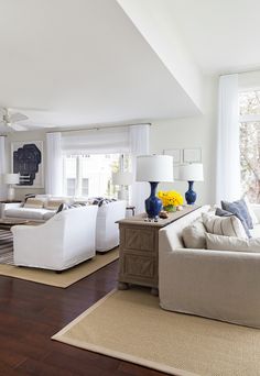 the living room is clean and ready for guests to use it as a focal point