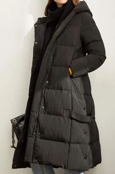 Long Women Winter Loose Plus size Side Pockets Down Jacket Women Down Coats   handmade any size up to 50 colors custom down coat #women clothing #downcoatwomen#loosedowncoat#blackcoat#plussizecoat Duck Down Puffer Jacket With Detachable Hood, Winter Duck Down Puffer Jacket, Winter Duck Down Puffer Jacket With Pockets, Winter Hooded Duck Down Jacket With Pockets, Winter Duck Down Hooded Jacket With Pockets, Long Down Puffer Parka, Duck Down Long Coat Parka For Cold Weather, Long Duck Down Puffer Jacket For Outdoor, Winter Duck Down Parka With Pockets