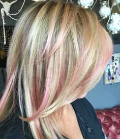 Pink Blonde Balayage, Balayage Hair Pink, Balayage On Dirty Blonde Hair, Balayage Pink, Wendy Hair, Balayage Hair Blonde Short